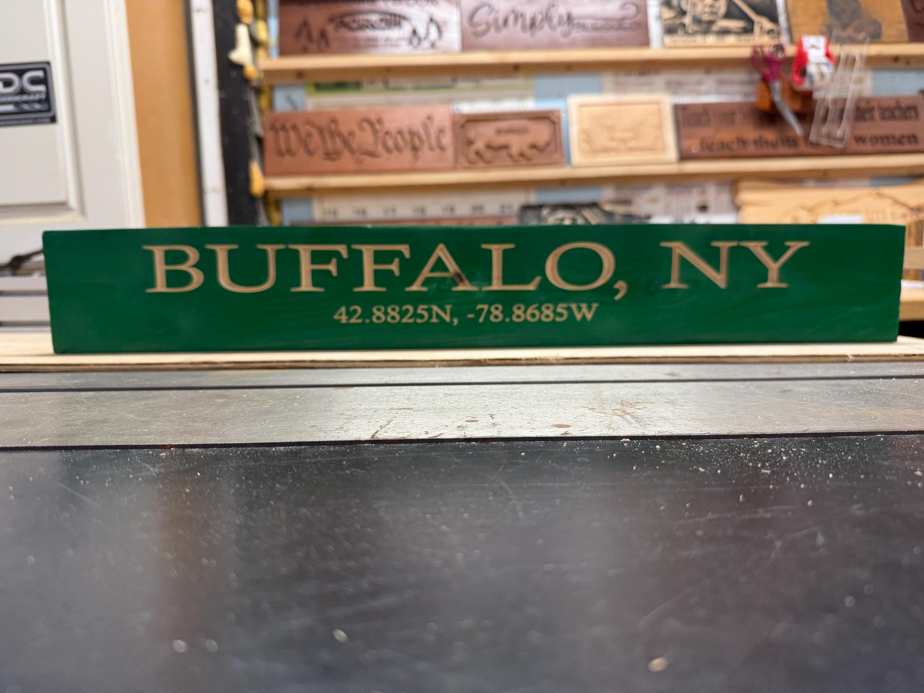 Buffalo Street Sign - Etsy