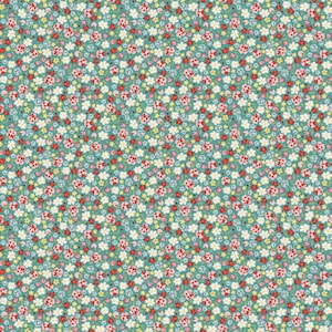 Fabric *MY FAVORITE THINGS* - &quot;Blue Pinkie Promise&quot;  Adorable Premium Cotton by Poppie Cotton - Always Continuous Cut For You!