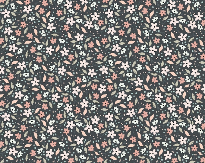 Fabric COTTAGE CHARM - New!! *CREAM Tossed Tiny Rose* Cd2256-cream by ...