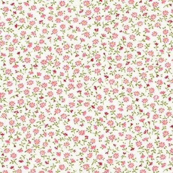 Fabric Sevenberry Petite Garden "BLOSSOM"  NEW!!!!  Tiny Floral Fabric! Always cut continuous!