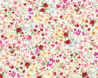 Fabric by the Yard! SEVENBERRY Petite Garden "SPRING"  New!!!! Tiny Floral Fabrics!!