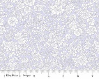 Fabric - Liberty Fabrics! Liberty EMILY BELLE *LILAC* New!!!  Gorgeous Lilac Floral Fabric - 100% Quilting Cotton Continuous Cut