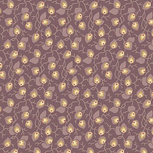 Practical Magic Vine Lilac - Edyta Sitar - PER QUARTER METRE Practical Magic Vine Lilac - Edyta Sitar - PER QUARTER METRE