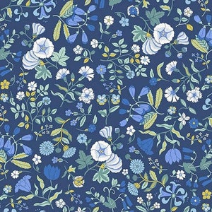 Fabric! LIBERTY FABRICS *Coastal Walk* Wildflower Field A - New!!!!  100% Premium Cotton - Always Continuous Cut For You!!