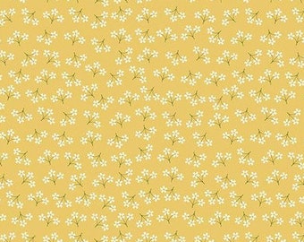 Fabric DAY in the LIFE *BLOSSOMS Honey* New 100% Premium Cotton by Echo Park Paper Co. Riley Blake Designs - Always Continuous Cut!