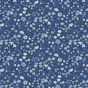Fabric - LIBERTY FABRICS *Coastal Walk* Ava May A - New!!!! Always Continuous cut For You!!!!!
