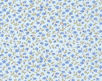 Fabric - Sevenberry Petite Fleurs **BLUE** NEW!!! 6100D1-7 **GORGEOUS!! *Back in Stock - Always Continuous Cut For You!!