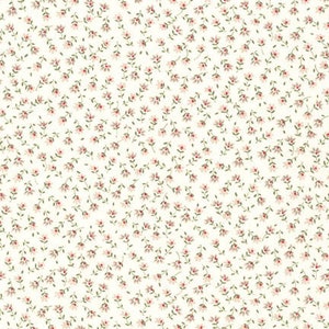 Fabric - Sevenberry Petite Fleurs **IVORY** Back in Stock Now!!!! Always Continuous Cut!!!!