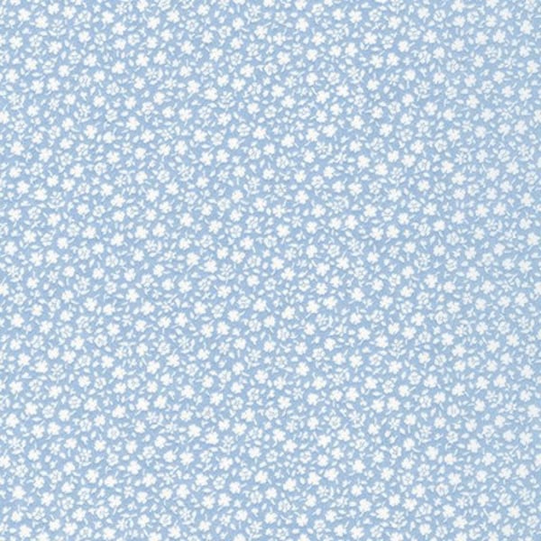 Fabric - Sevenberry Petite Lawn ***BLUE***