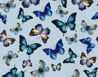 Fabric by the Yard!   "BUTTERFLY TOSS"  New!!!! Back in Stock!