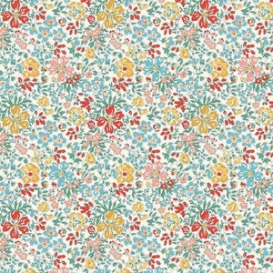 Liberty THE COLLECTOR'S HOME *Botanist's Blossom A* by Liberty Fabrics New Beautiful Quilting Cotton Always Continuous Cut For You