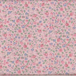 Fabric - New Calico PINK !! *Always Continuous Cut For You*