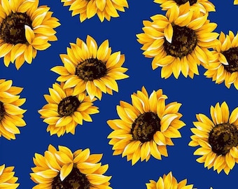 Fabric - SUNFLOWERS TOSS!!!  New!!!