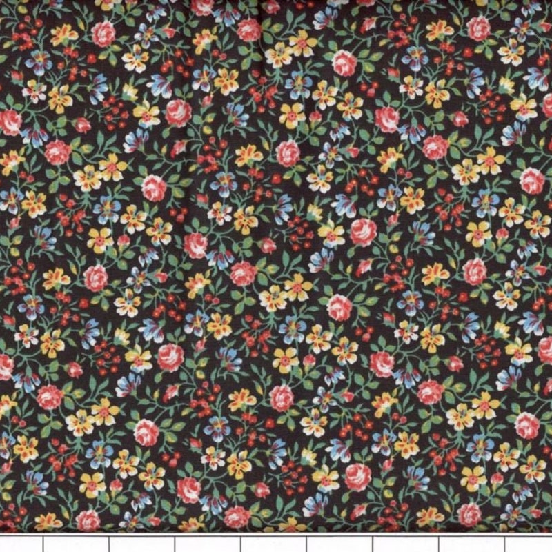 Calico Fabric - Etsy