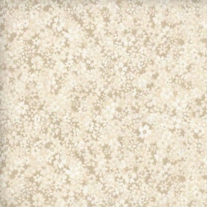 Fabric - Tiny Floral CREAM!!!  SALE!!!  100% COTTON and Always Continuous Cut For You!!