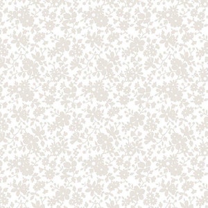 Tissus Liberty *MADDSIE BLOSSOM* Crème sur crème Liberty Lasenby Silhouette - Nouveau !!!  De beaux tissus floraux toujours coupés en continu pour vous