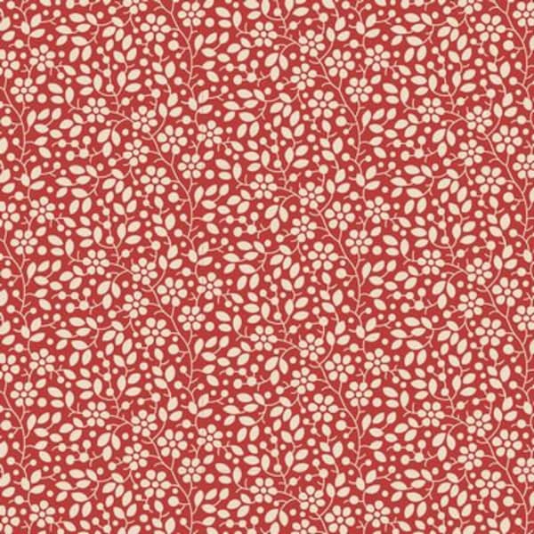 PIE in the SKY *CLOUDPIE Blenders* Red - New Beautiful Floral Fabrics by Tilda!!!  Always Continuous Cut For You