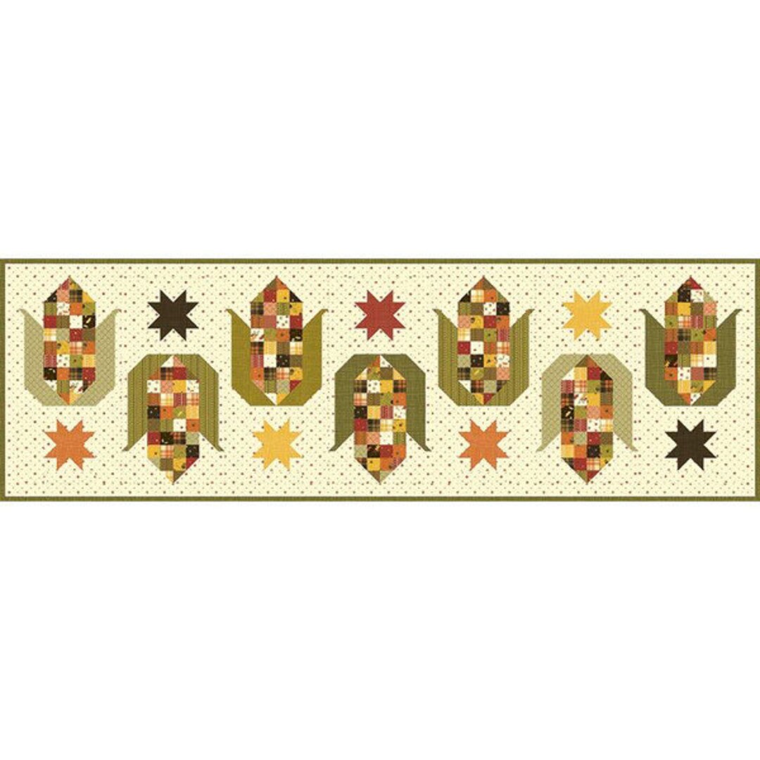 Quilt Pattern *LET'S POP Some CORN* #763 Quilt and Runner Quilt Pattern ...