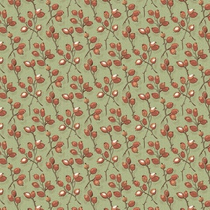 Practical Magic Barberry Sage - Edyta Sitar - PER QUARTER METRE Practical Magic Barberry Sage - Edyta Sitar - PER QUARTER METRE