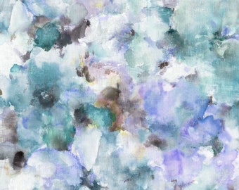 Fabric - WIDEBACK 108" "WATERCOLORS BLUE" *Brand New - Just in !!! Michael Miller Premium Fabric Continuous Cut - Quilt Backing Fabric!