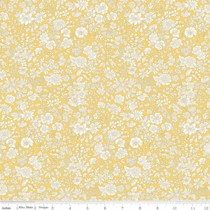 Fabric Liberty Fabrics *Liberty EMILY BELLE *SUNSHINE Yellow 401A* New 100% Premium Quilting Cotton - Always Continuous Cut!