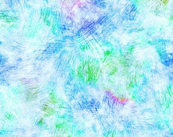 108" Wide *RAINBOW BRUSH STROKES on White* New!!! 100% Premium Cotton Quilt Wide Backing Fabric and Always Continuous Cut For You!!