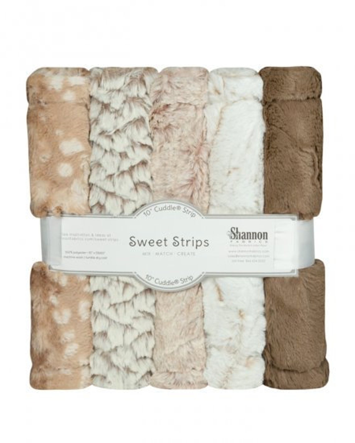 LUXE Cuddle Sweet Strips 5 PACK New Shannon Fabrics Etsy