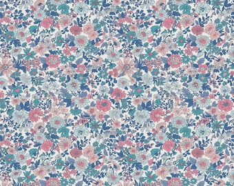 Liberty Fabric *LIBERTY EMILY ANNABELLE E* New!! 100% Premium Cotton  by Liberty Fabrics - Liberty London
