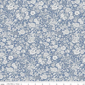 Liberty EMILY BELLE *Evening SKY* by Liberty Fabrics New Beautiful Quilting Cotton Always Continuous Cut For You