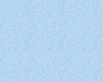 Fabric *SPECIAL DELIVERY* Tone on Tone BLUE C15283 - New! 100% Premium Cotton Fabric by Riley Blake and Always Continuous Cut For You!