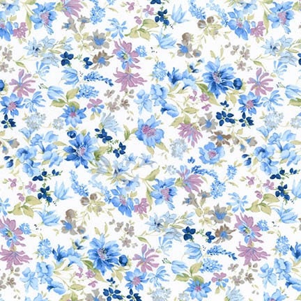 Fabric - Sevenberry Petite Garden Lawn - 