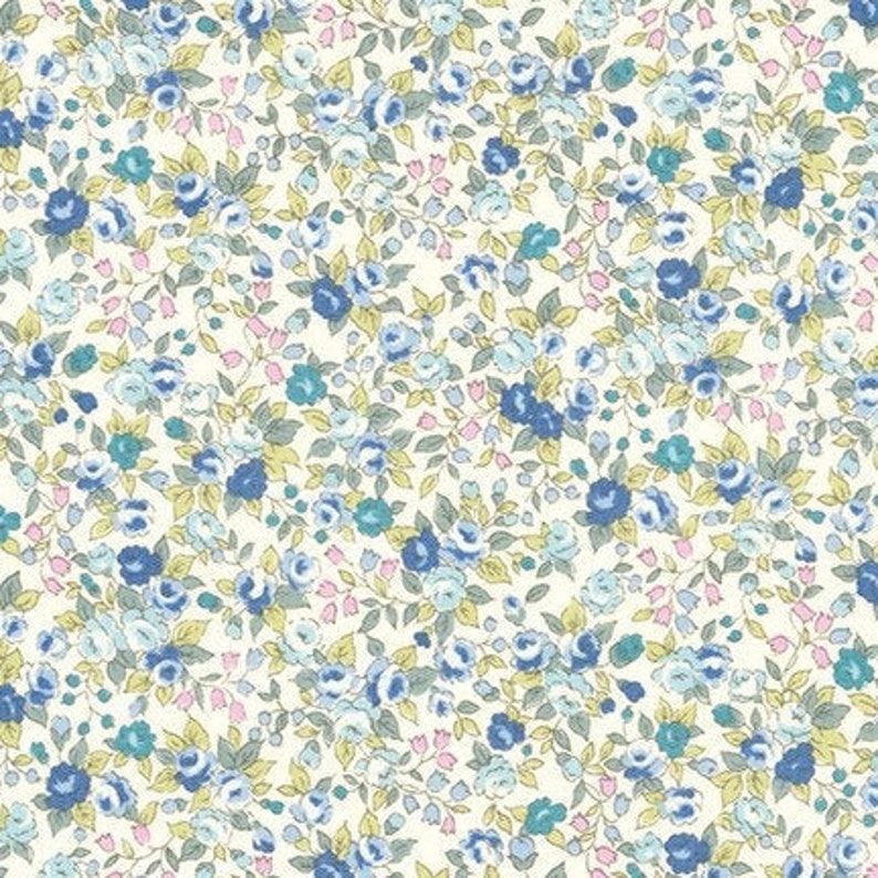 Sevenberry Bouquet ****BLUE**** NEW!! Robert Kaufman Fabric by the YARD