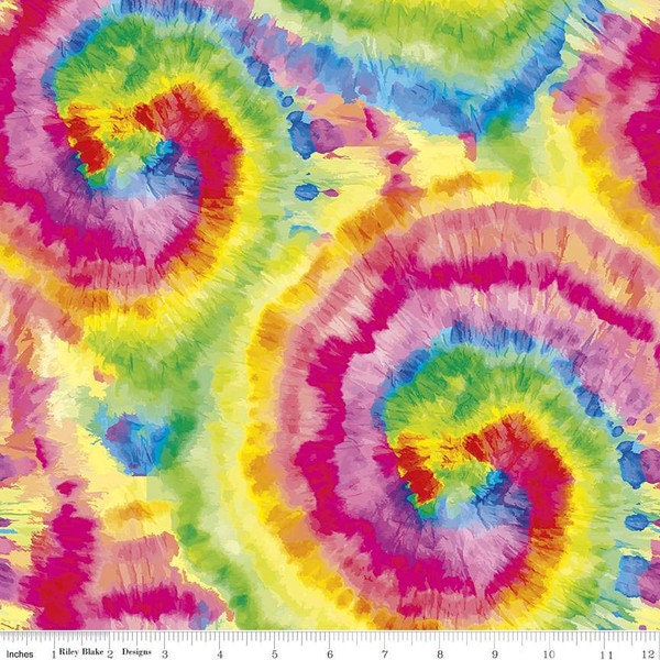 Fabric- Tie Dye Print - ON SALE NOW!!!!!!  Fabric by Riley Blake Designs New!!!!!!!!!!!!