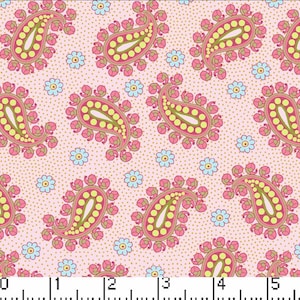 Fabric by the YARD - ******Pink Paisley!! SALE !!