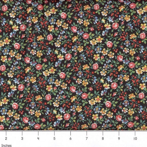 Fabric by the YARD Calico Fabric NEW Etsy