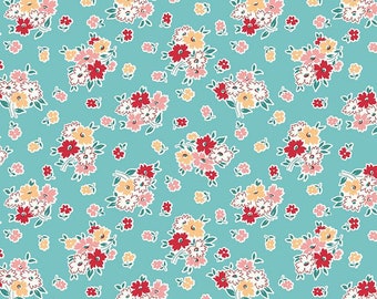 Fabric Bee VINTAGE *NETTIE COTTAGE* 13073 - New!!  100% Premium Quilt Shop Cotton by Lori Holt - Bee in my Bonnet Riley Blake Designs