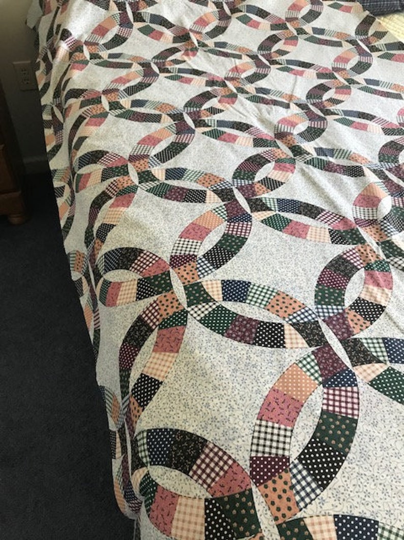 FABRIC Quilt Top 90 Cheater Quilt Top Fabric SALE Etsy