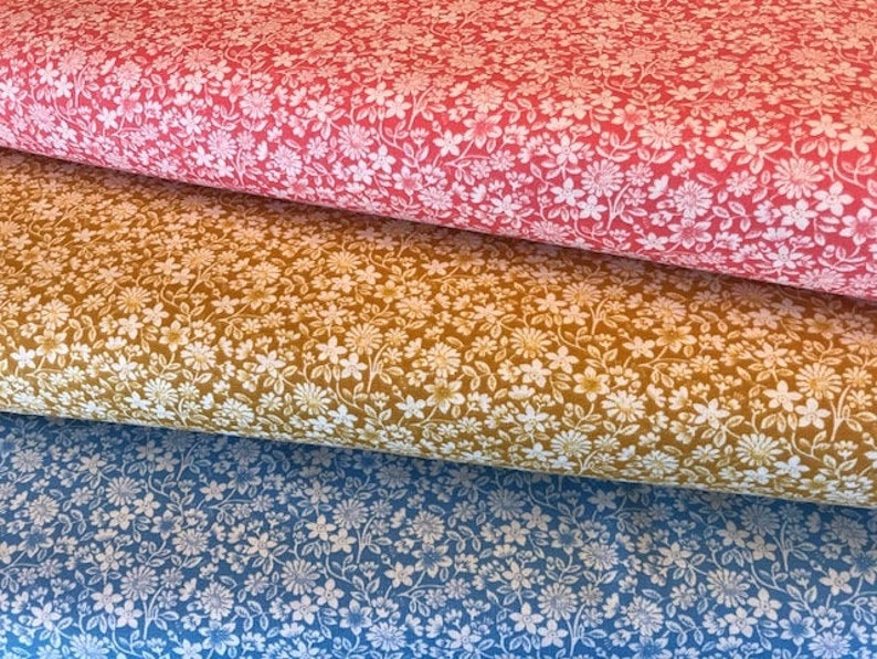 Fabric by the YARD Calico Cotton YOU PICK Etsy
