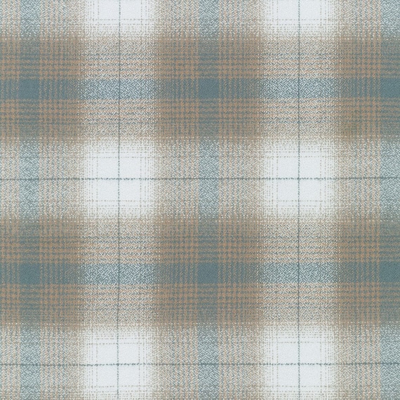 Flannel Fabric MAMMOTH FLANNEL *FOG* 100% Premium Cotton Flannel - Gorgeous Colors - Quality Robert Kaufman Fabrics!!