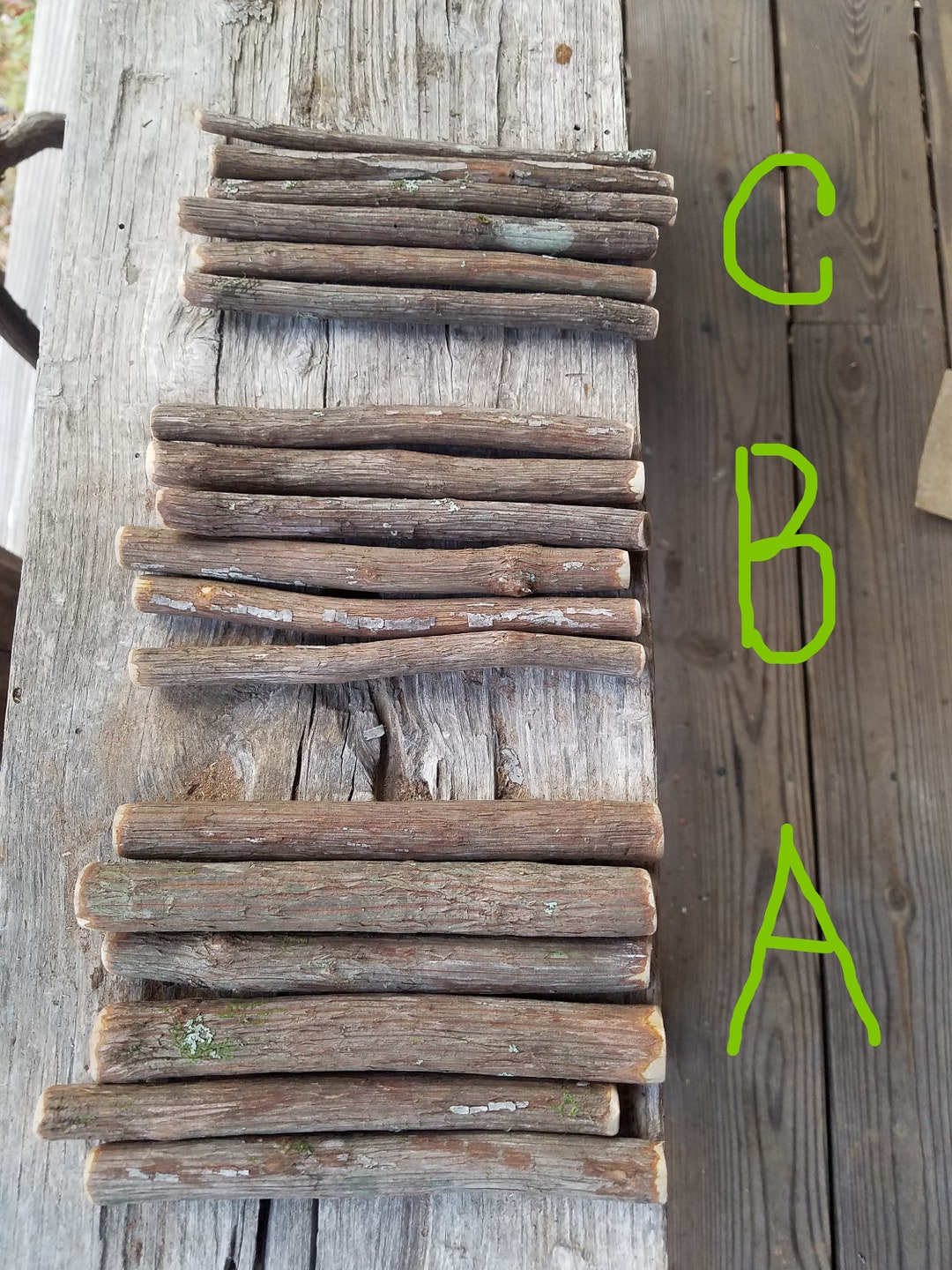 Wood Pieces for Crafts, Wood Branch, Natural Wood Sticks, Thin Branches
