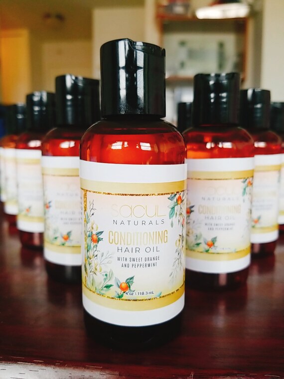 Sacul Natural S Conditioning Hair Growth Oil Natural Hair Etsy