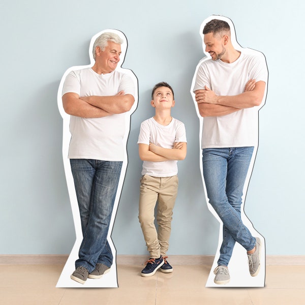 5-foot Custom Life Size Standup Cutouts | More Sizes Available