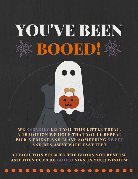 You've Been Booed Halloween Family Activity - The Littles & Me