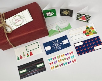Printable Christmas Gift Tags Set