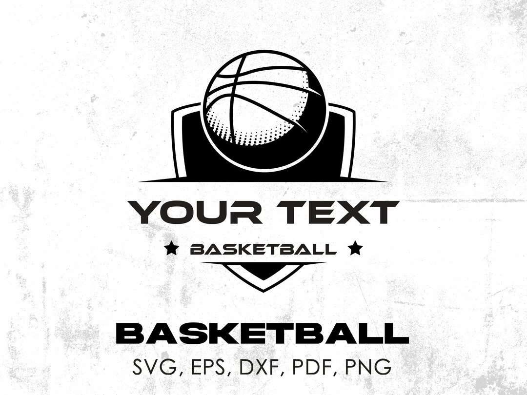 Basketball Svg, Team Logo Svg, Cricut Files, Silhouette Files, Svg Cut