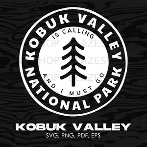 Kobuk Valley National Park svg, Kobuk Valley Alaska svg, Kobuk Valley png, Kobuk Valley jpg, pdf, eps | clipart, graphic, souvenir