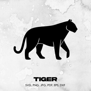 Tiger svg, Chinese Zodiac Tiger, png, jpg, pdf, eps, dxf | animal, clipart, instant download