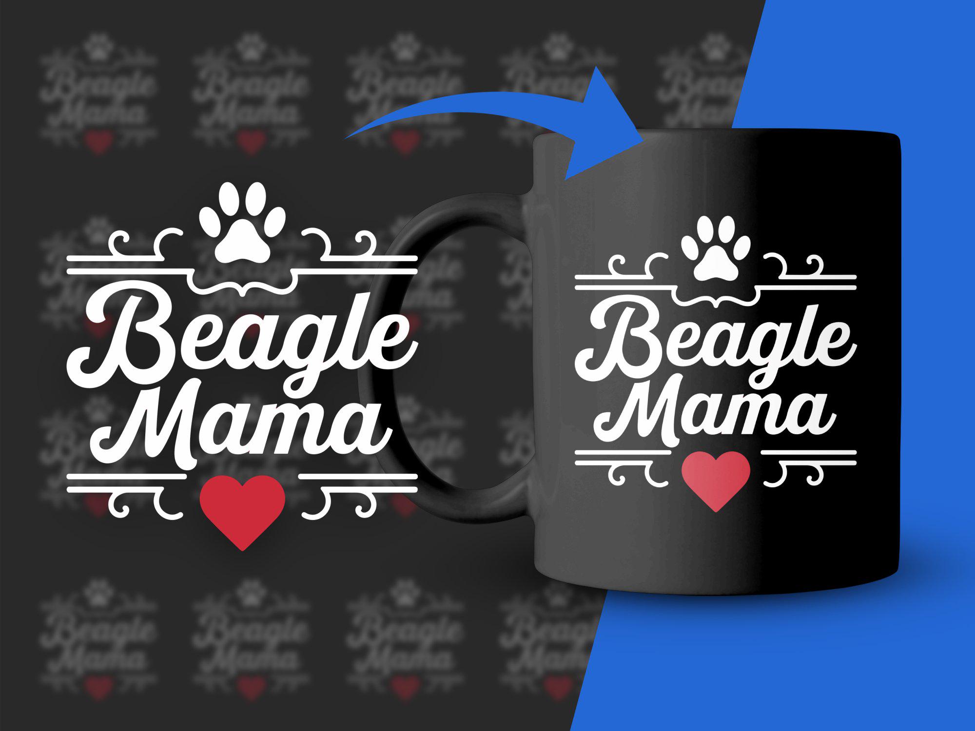 Beagles Mamaページ Beagle Mama Svg, Dog Mom Svg, Beagle Lover Svg, Beagle Mother Svg