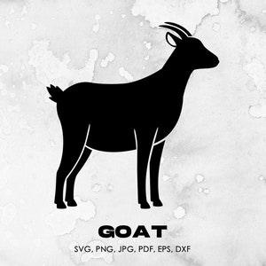 Goat svg, Chinese Zodiac Goat, png, jpg, pdf, eps, dxf | animal, clipart, instant download