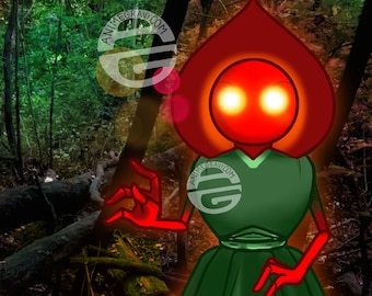 Cryptid Flatwoods Monster Braxton County Monster 11x17" art print